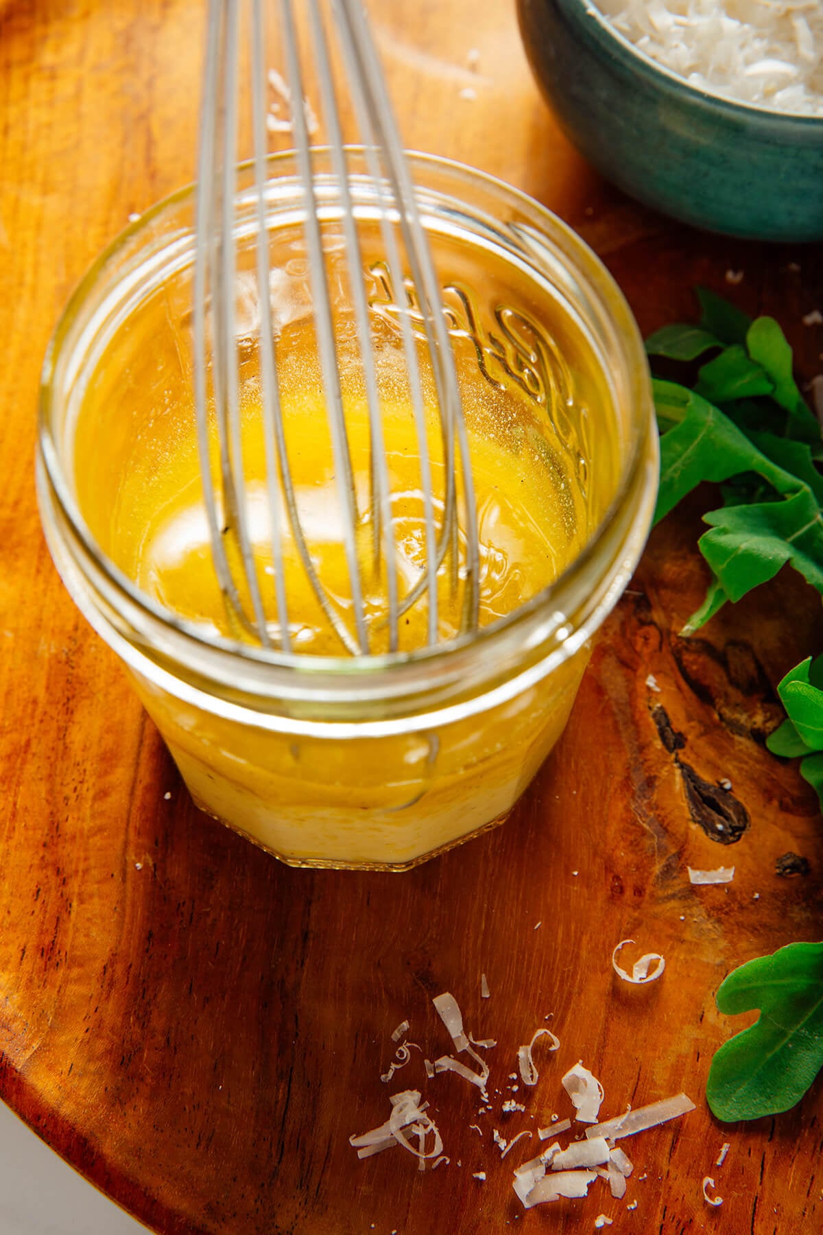 whisking dressing