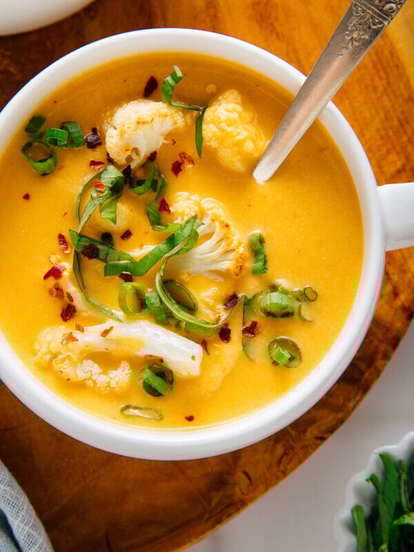 curried cauliflower soup