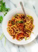 vegan spaghetti alla puttanesca