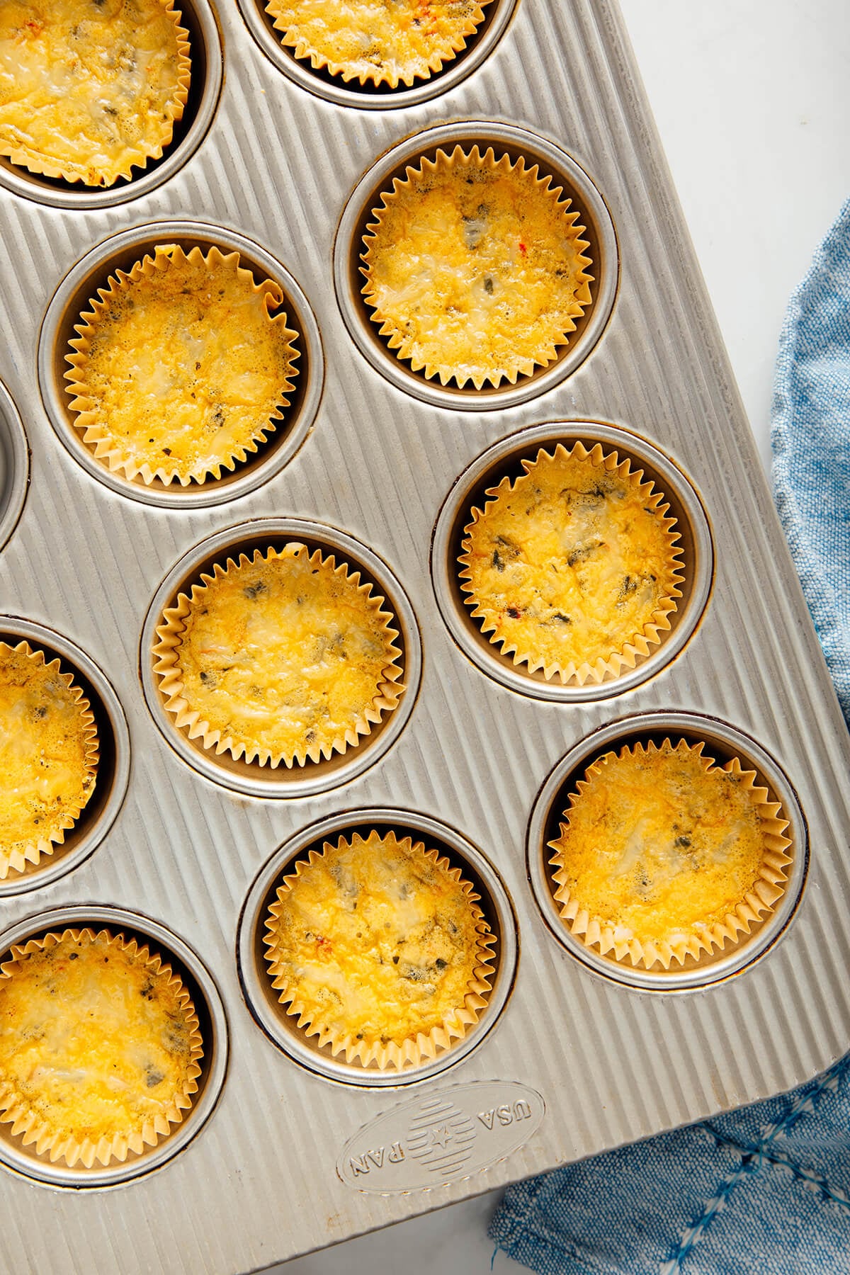 egg bites after baking