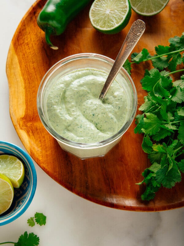 cilantro lime sauce recipe