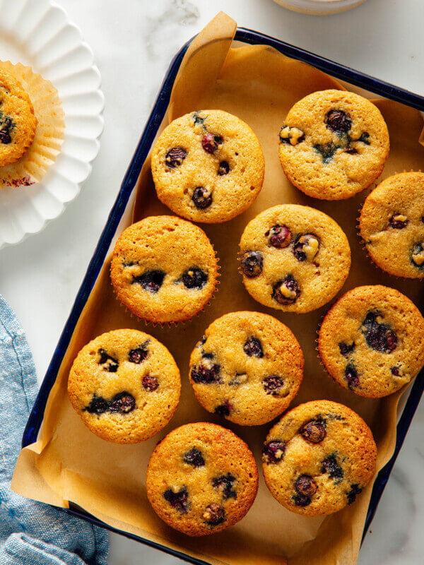 almond flour blueberry muffins recipe